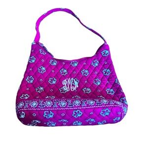 Vera Bradley Hobo Purse In Bandana Red